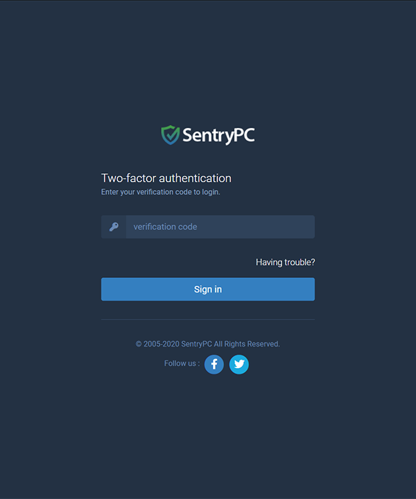 sentry login sentry login